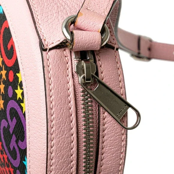 GUCCI Pink Leather Shoulder Bag - Picture 7 of 12